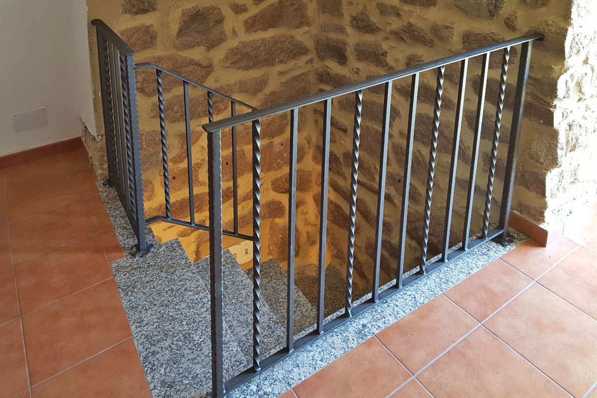 Pasamanos de hierro en Ourense